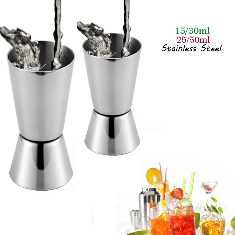 

Stainless Steel Cocktail Shaker Mixer Strainer Ice Tongs Mixing Spoon Jigger Rose Gold Black Sliver Muddler Bartender Bar Tools