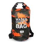 Камуфляжная Легкая водонепроницаемая сумка, водонепроницаемая сумка на одно плечо для плавания