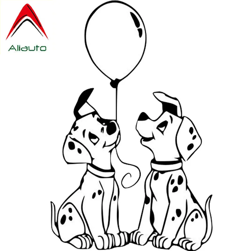 Креативные автомобильные наклейки Aliauto далматинцы аксессуары для