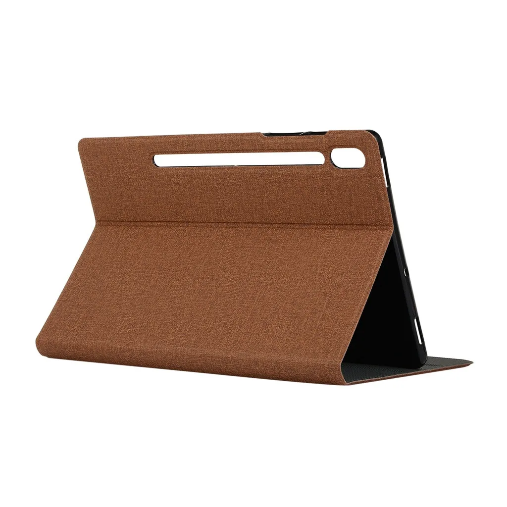 

Tablet Case For Samsung Galaxy Tab S6 10.5in T860 Slim TPU Collision avoidance Fall prevention Stand Auto Sleep/Awake Case Cover