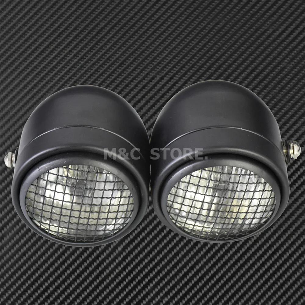 2 шт. мотоциклетный передний двойной светильник с головкой налобный Светильник