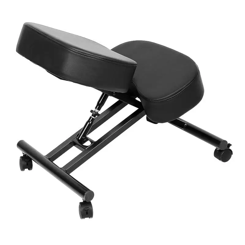 1 шт. эргономичный стул на коленях регулируемый толстые удобные подушки для офиса
