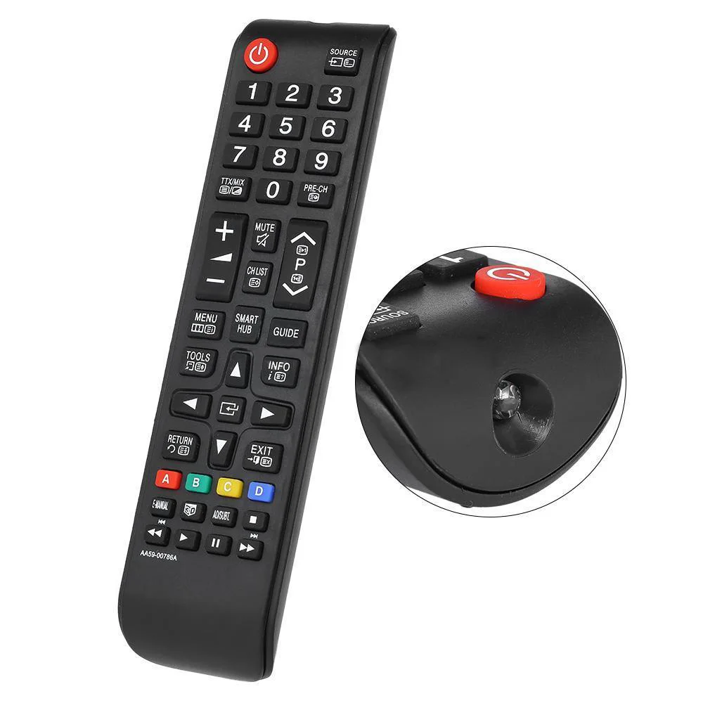 Universal Black Hotsale AA59-00786A Remote Controls For Samsung Smart TV TM1240 UE55F7000ST PS60F5500AW | Электроника
