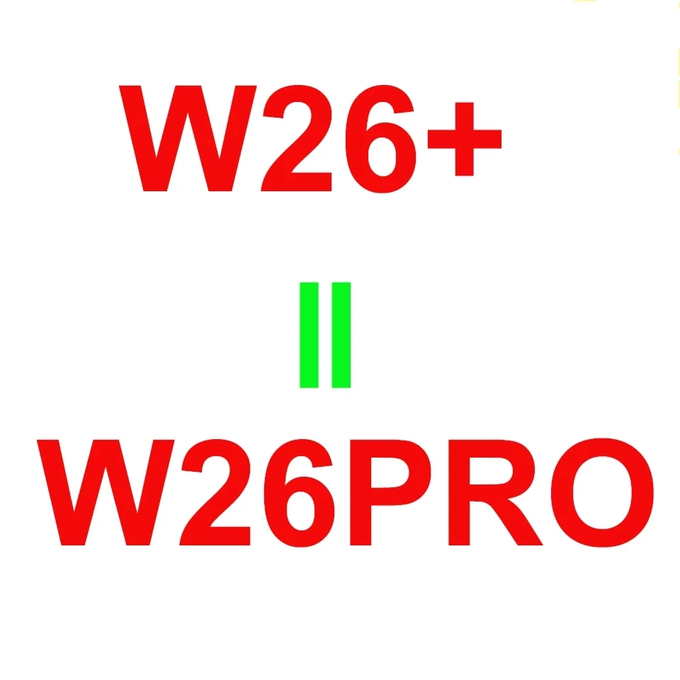 

6Pcs Smart Watch W26 Pro SmartWatch IWO W26 + Plus Series 6