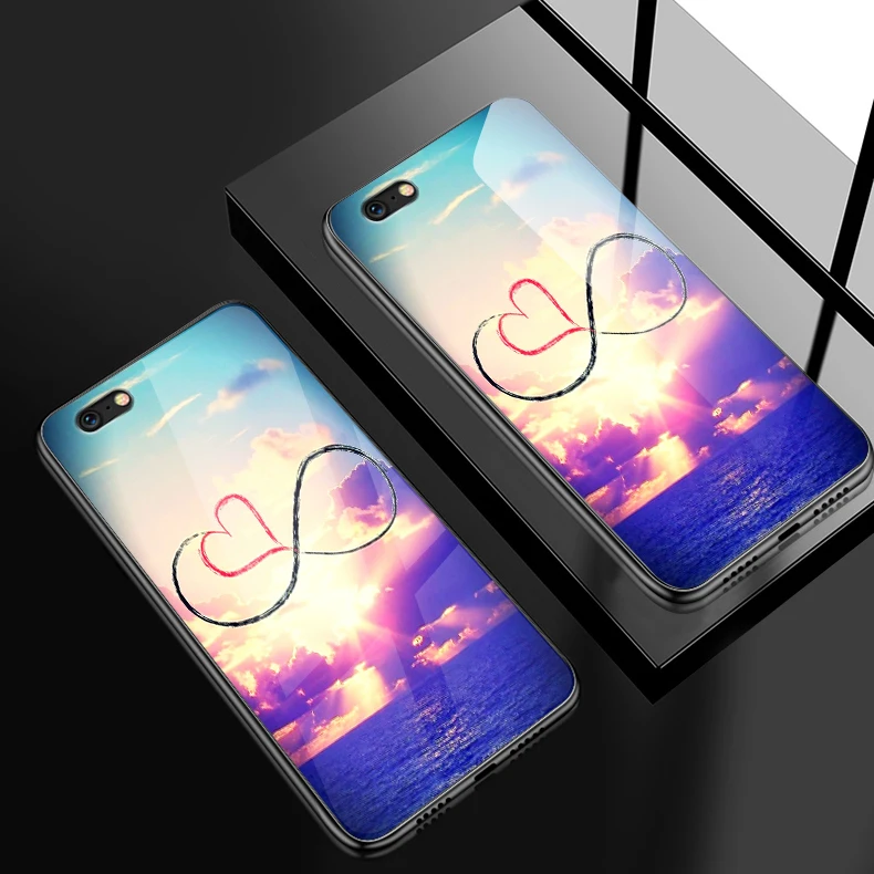 H103 Противоударный жесткий чехол для iPhone 5S, SE 6 6S 7 8 Plus XR XS MAX для Meizu M5 M6 M8 M9 Note 16th Plus Роскошный чехол из закаленного стекла - Цвет: H103