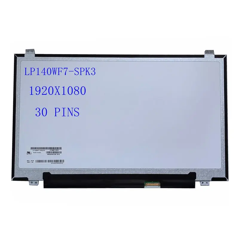 

14.0"Inch Laptop LCD Screen Display LP140WF7-SPK3 FHD 1920X1080 30 PINS