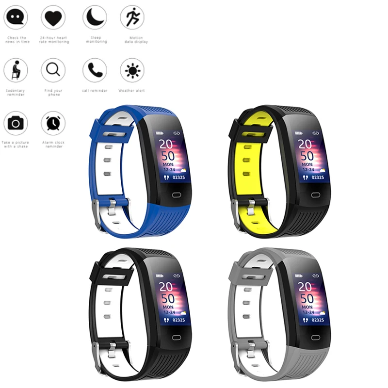 

M9s Smart Sports Bracelet Waterproof Information Push Heart Rate Adult Blood Pressure Sleep Analysis Electronic Bracelet Monitor