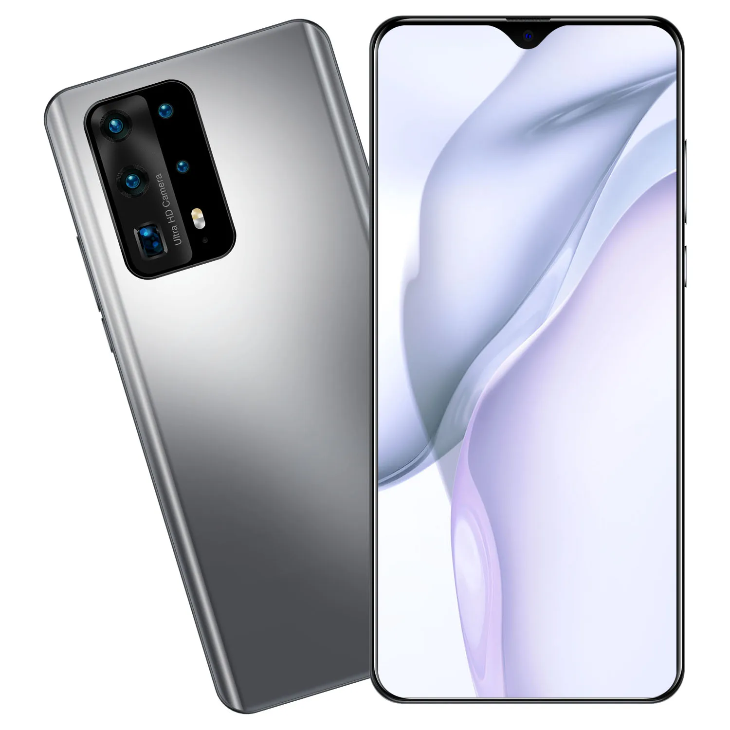 Смартфон P40 Pro + Android 10 0 8 Гб ОЗУ 256 ПЗУ 5000 мАч десятиядерный ЦП мобильный телефон
