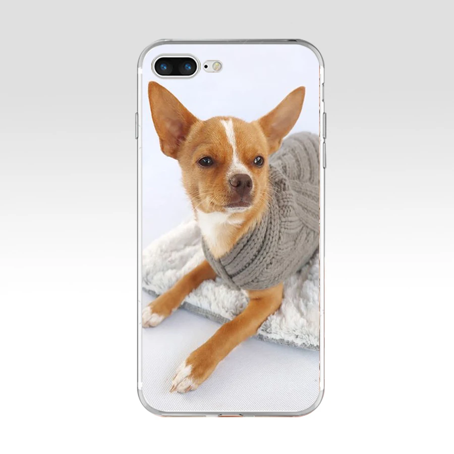 180FG I Love My Chihuahua Dog Мягкий силиконовый чехол из ТПУ для Apple iPhone5 5s se 6 6s 7 8 plus x xr xs