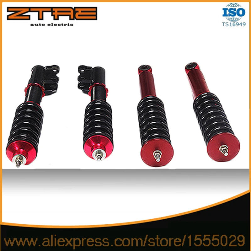 Регулируемые комплекты подвесок Coilover для 85-98 VW Jett@ GOLF II III MK3 пружинная стойка