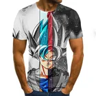 Мужская футболка, Z-образная Вегета, Гоку для женщин, футболка с рисунком, 3D, летняя, Мужская футболка