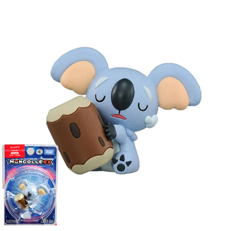 4 komala Takara Tomy подлинный Покемон чармандер белка Mimikyu Raichu Mudkip Oshawott Пикачу snorlax 4 см коллекция игрушка фигурка подарки - Цвет: 4 komala