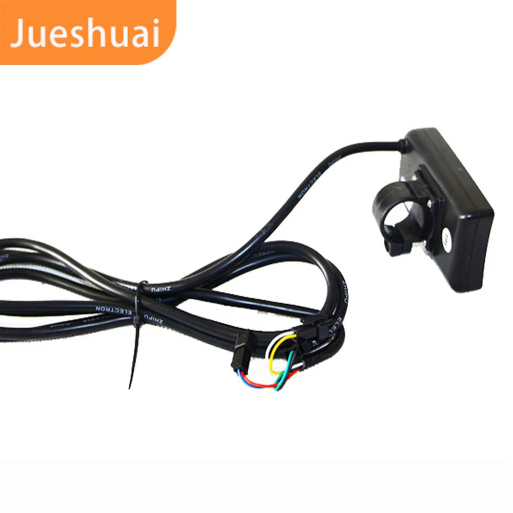 

LED Display Waterproof Normal Connector 810 for Electric Bicycle Cycling Speed Meter Connect Ebike Headlight and LED Controller