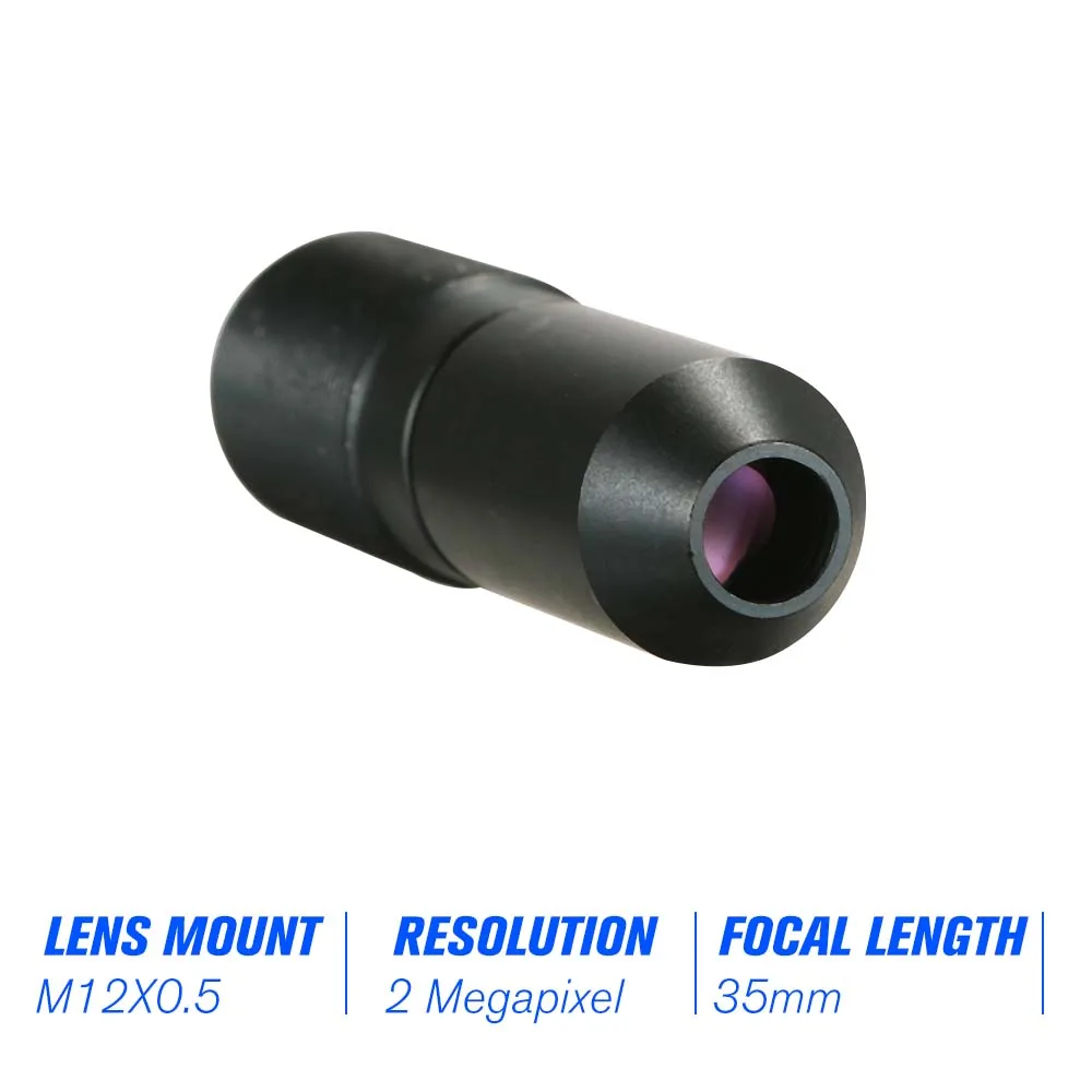 HD 35 мм объектив с ИК фильтром для экшн камер M12 формат крепления изображения 1/2.7