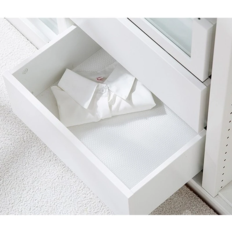 

Cupboard Cover Oilproof Waterproof Shelf Cover Mat Drawer Liner Anti-Slipping Drawer Mat For Kitchen Home Shelf Cabinet Table