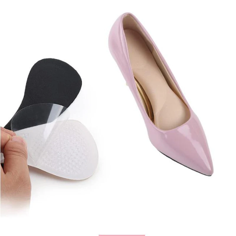 1 Pair Gel T-Shape Insoles High Heel Shoes Pad Super Soft Insole Non Slip Sponge Cushion Foot Protector Accessories | Обувь