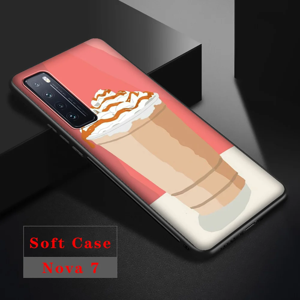 Чехол Lavaza с кофейной чашкой для Huawei P8 P9 P10 P20 P30 Y6 Y7 Y9 Lite Pro P Smart Nova 2i 3i Mini 2017 2018 |