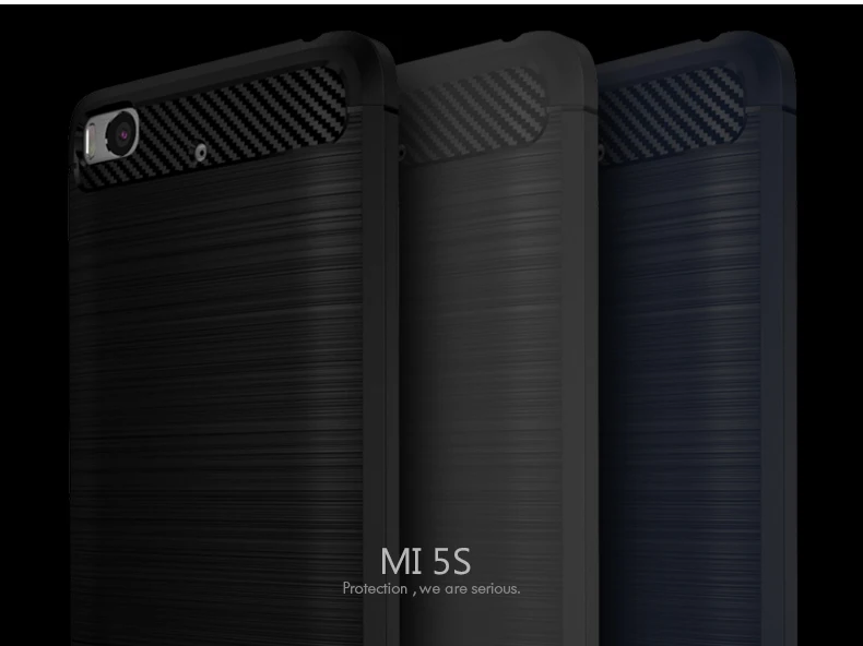 Чехол ipaky для xiaomi mi5s силиконовый защитный чехол Xiaomi plus матовый из ТПУ mi 5s Mi5 S чехлы