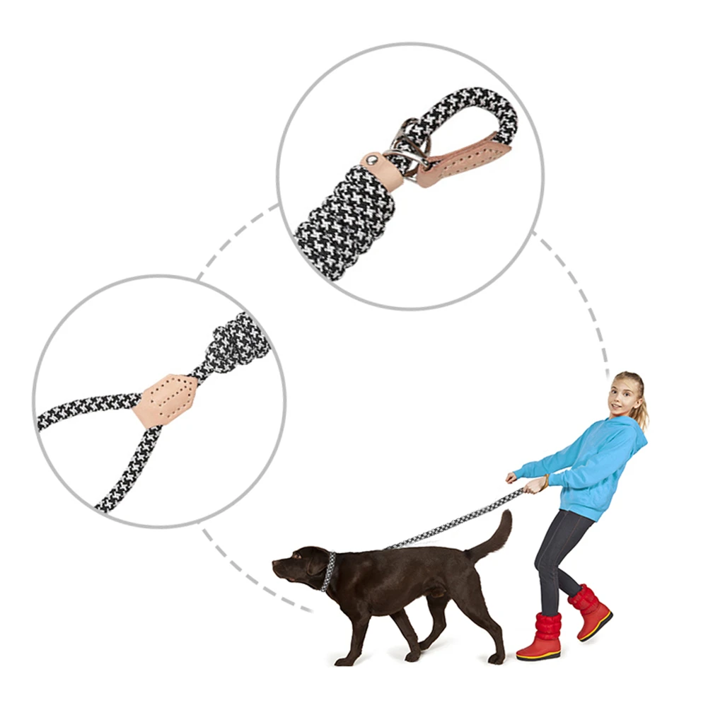 Прочная и прочная веревка для альпинизма поводок собак нейлоновый материал |