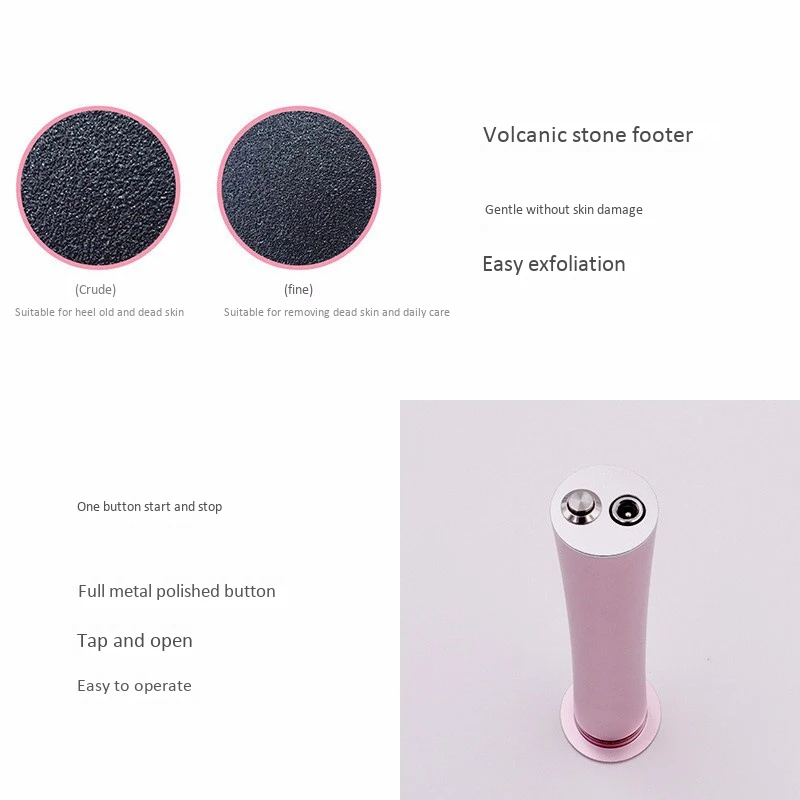 Горячая перезаряжаемая пилка для ног удаление мозолей омертвевшей кожи