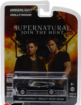 GreenLight 1:64 1967 CHEVRO LET IMPALA спорт седан бутик сплав автомобиль игрушки для детей