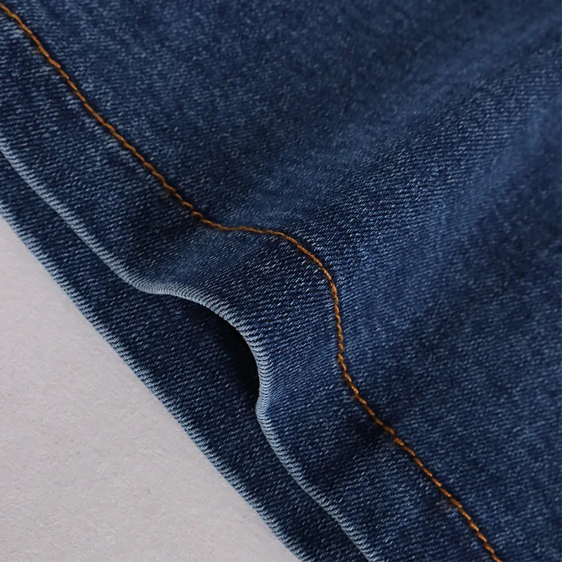 

Denim Tight Dress 2021 New Detachable Shoulder Strap Women's Fashion Casual Sexy Slim Sling Dress