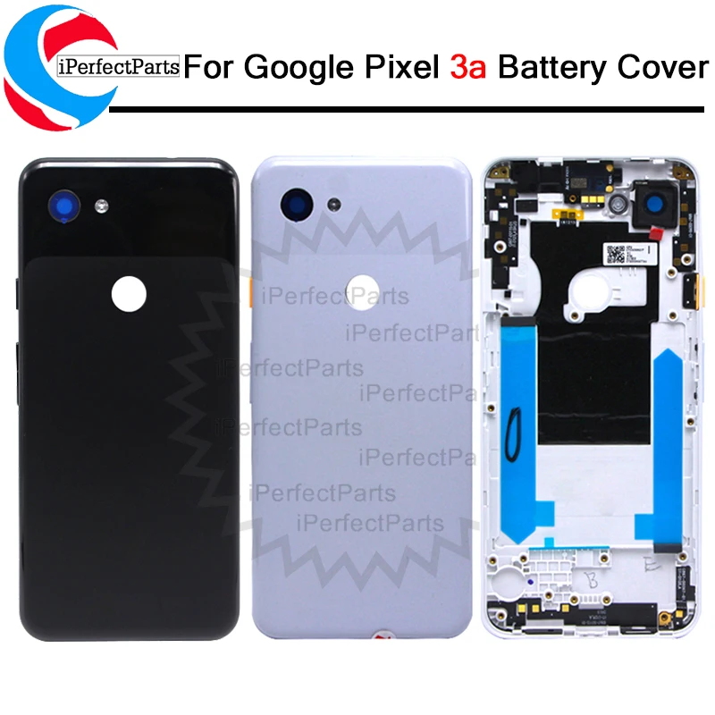 Back Cover For Google Pixel 3a Battery Door Rear Housing Case back cover housing | Мобильные телефоны и аксессуары