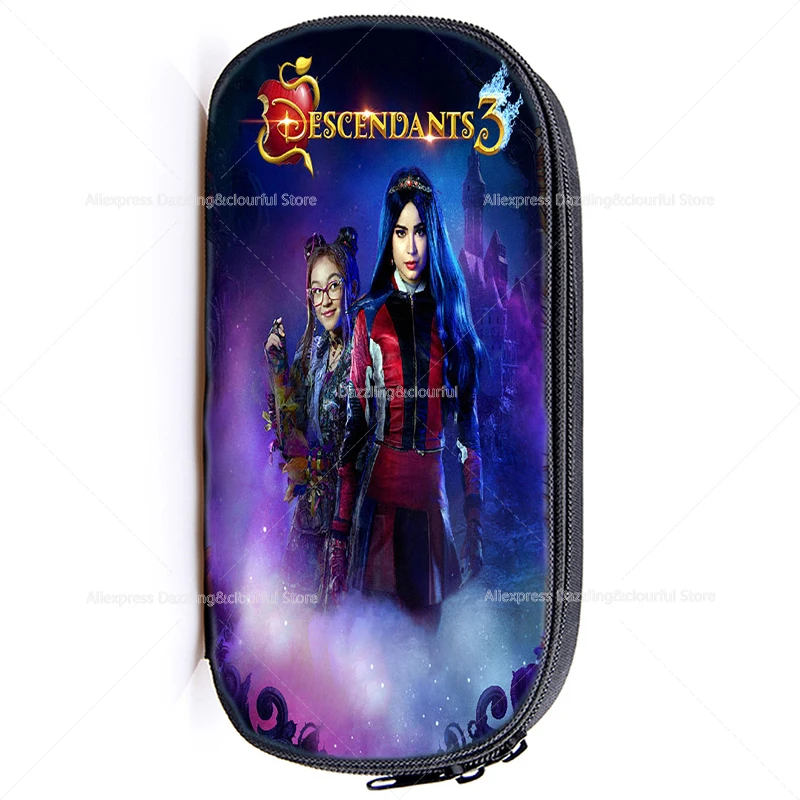 

Descendants 3 Pencil Case Evie Mal Audrey Children School Supplies Pen Bag Student Boys Girls Pencil Pouch Stationery Cases