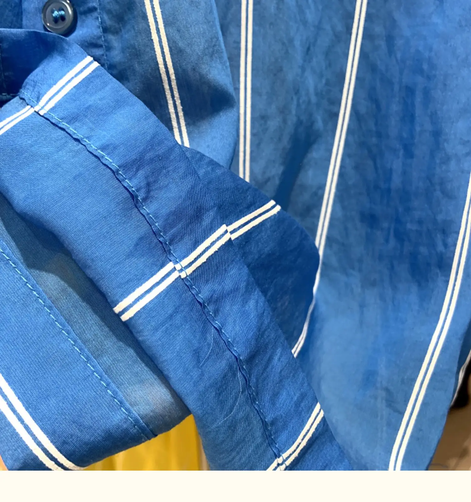 

Casual Top Blusas Women's 2021 Summer Sun Protection Clothing Striped Blouse Loose Mid-Length Long Sleeve Shirt Camisas Mujer