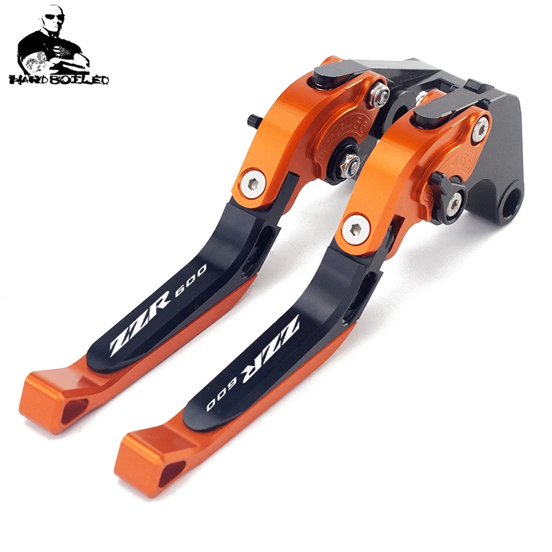 Регулируемые складные выдвижные рычаги сцепления тормоза мотоцикла для Kawasaki ZZR600