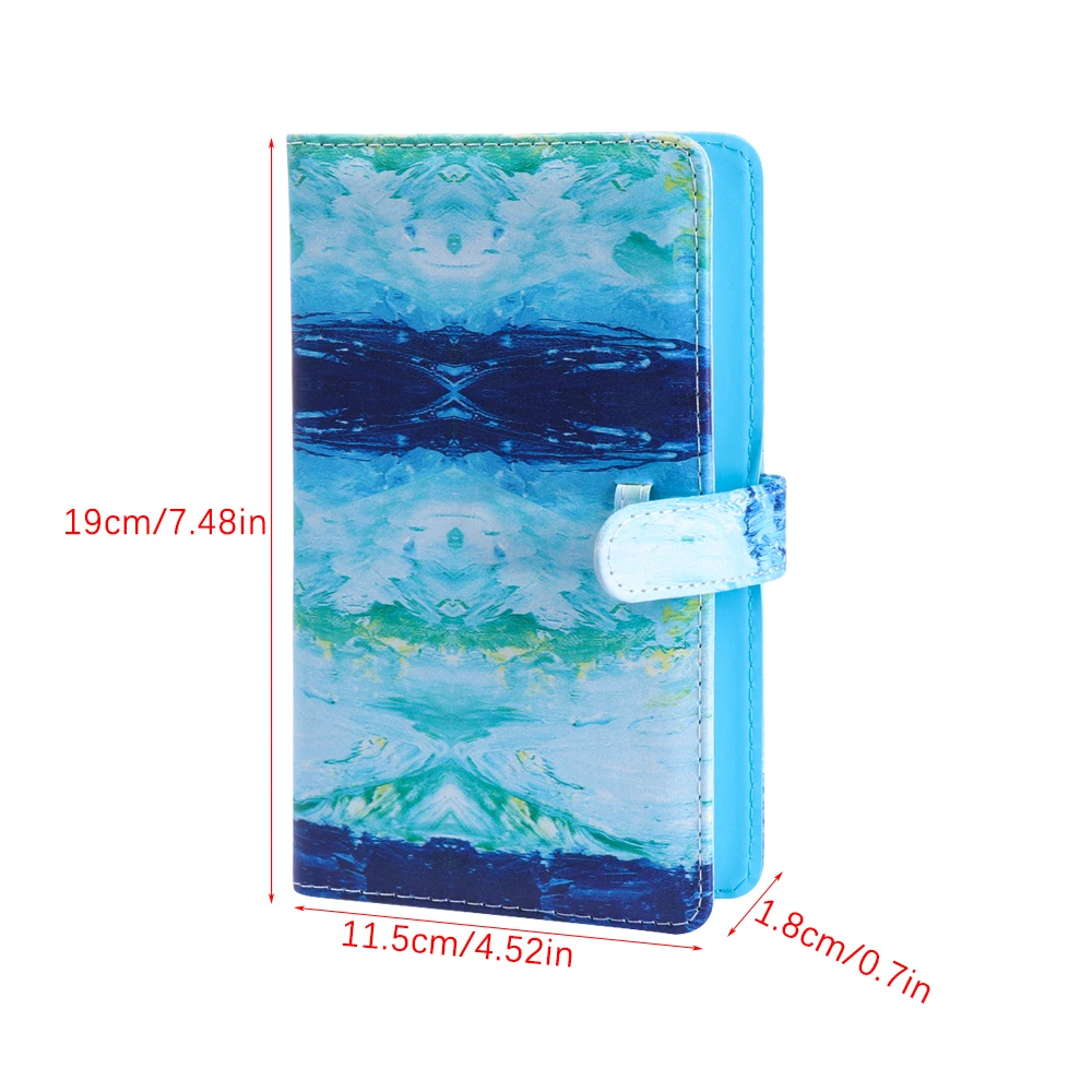 96 карманами из искусственной кожи Instant фотоальбом 3 дюймов фото держатель карты