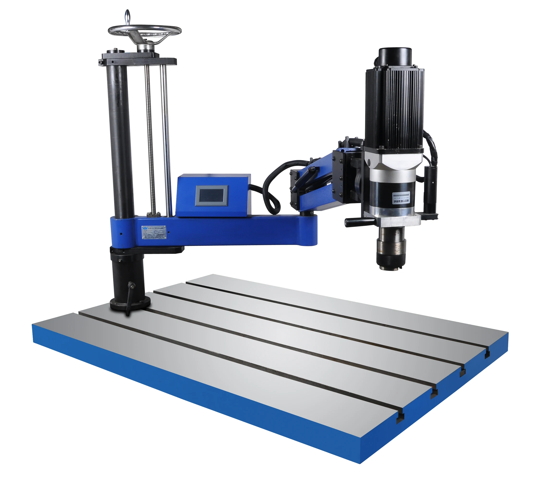 Расширенный Универсальный Электрические гайконарезной станок с углом обзора 360