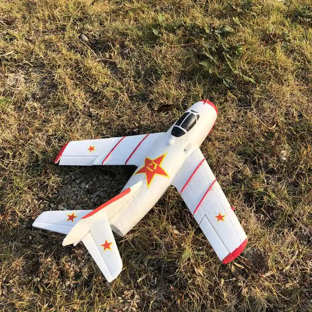 Mig15 35 мм пульт дистанционного управления Jet Aeromodelos Kit | Игрушки и хобби