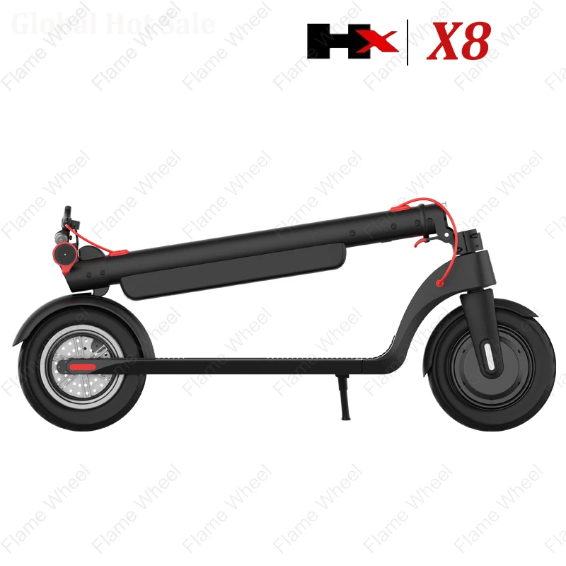 Складной электрический скейтборд HX X8 скутер велосипед складной 36 в 10 Ач