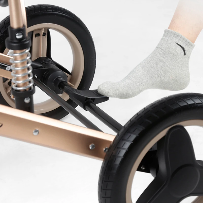 Новая детская коляска Belecoo 2 в 1 бесплатная доставка переносная складная Быстрая