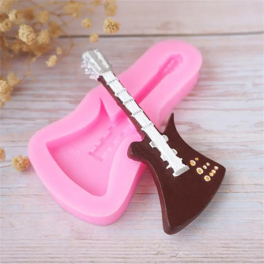 Музыкальные инструменты для гитары музыкальная силиконовая форма Sugarcraft