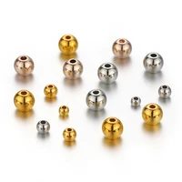 200 1000pcs 3mm 4mm 6mm goldsilver plated ccb round seed spacer loose beads for jewelry making diy beading accessories supplies