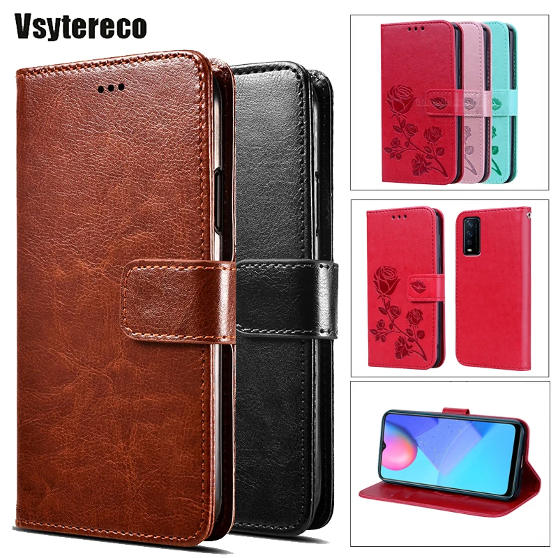 

Business Leather Wallet Cover Case For Vivo Y52s Y53s Y73 Y70t Y72 Y11s Y20 Y12a i s Y1s Y30i Y50 Y51s Y52s Y70s Y73s Funda Capa