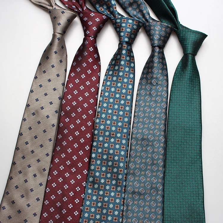 Мужской жаккардовый галстук Linbaiway, полосатый галстук, Свадебный деловой галстук, Новый дизайн, мужские галстуки из полиэстера