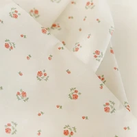 150x50cm fresh small floral rose cotton sewing fabric handmade diy cloth clothing cloth