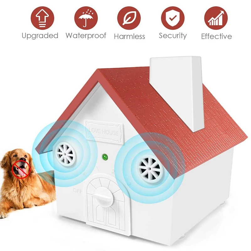 

Anti-Squeaking Equipment, Ultrasonic Anti-Screaming, Upgraded Sonic Bark Stopper, Dog Bark Stopper Pet Trainer