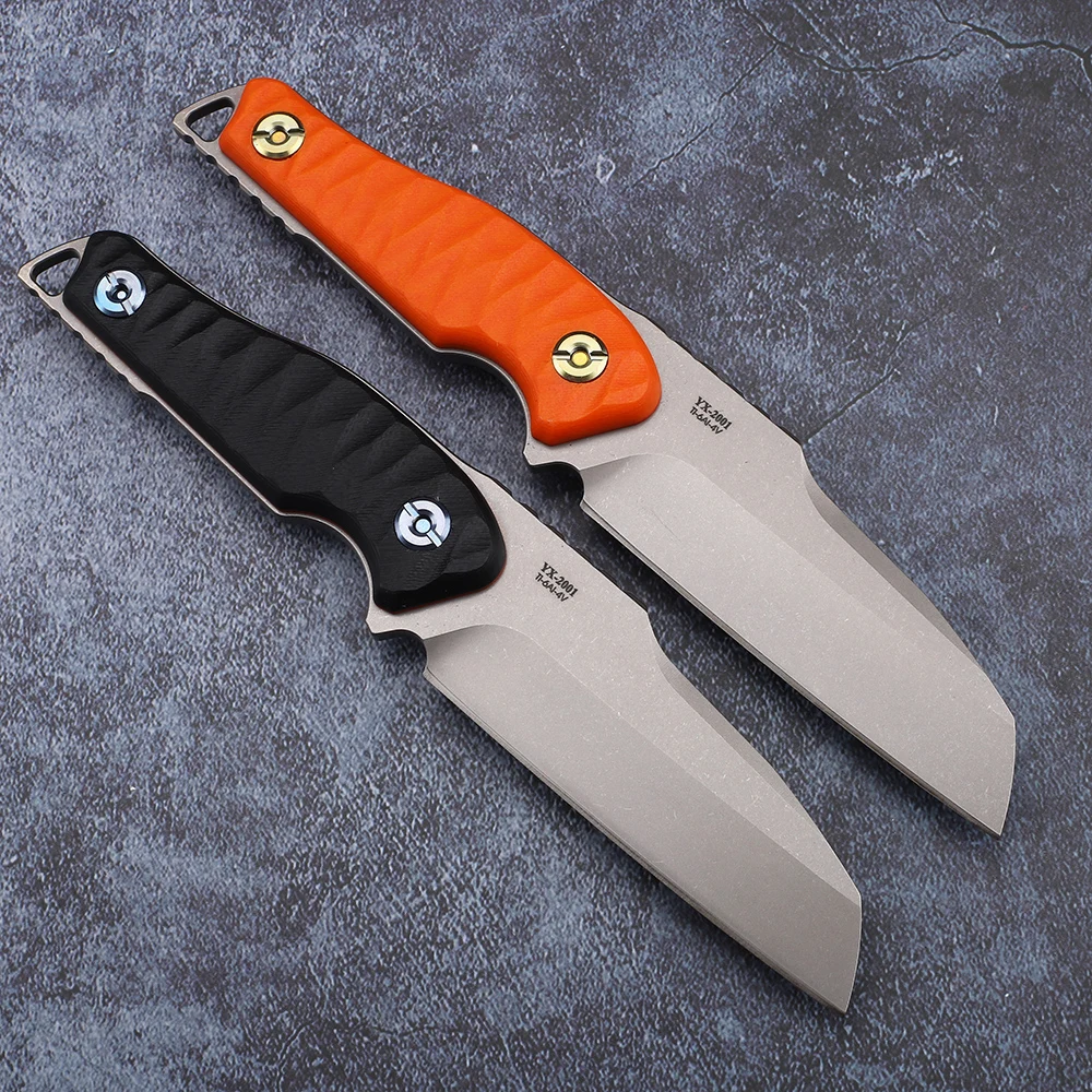 Лезвие из титанового сплава с рукояткой G10 TC4 профессиональный нож для подводной