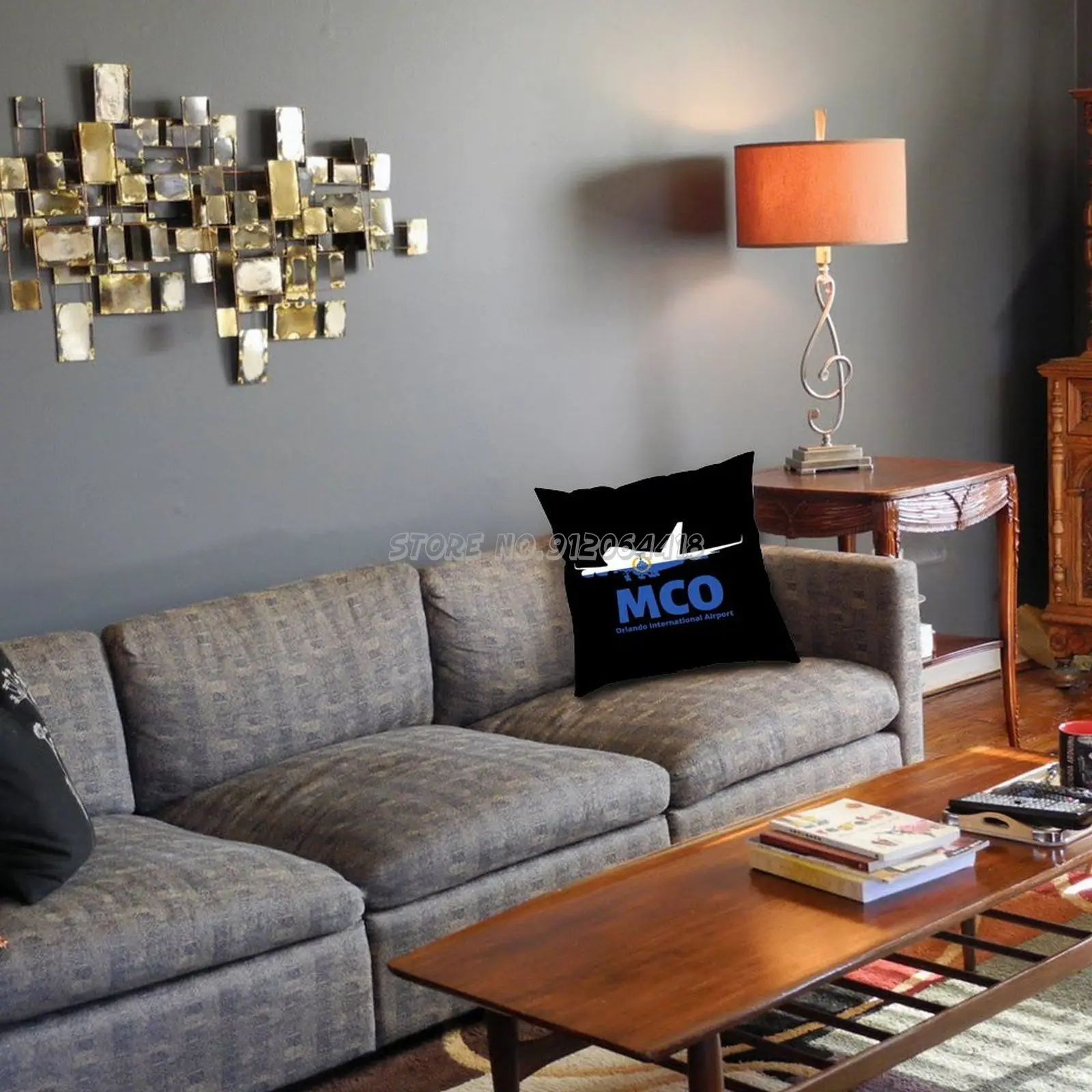 Дорожный аэропорт Орландо международный Подушка Чехол под заказ диван женский