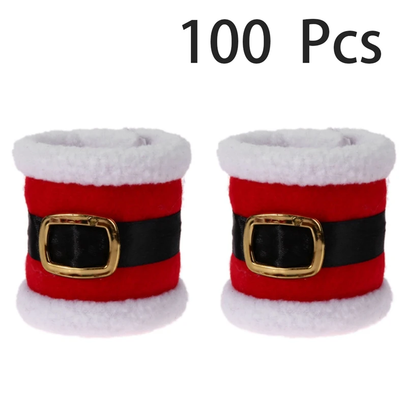 

Christmas Napkin Rings Santa Claus Hotel Supplies Christmas Gifts Clothes Napkin Holders Christmas Home Decoration