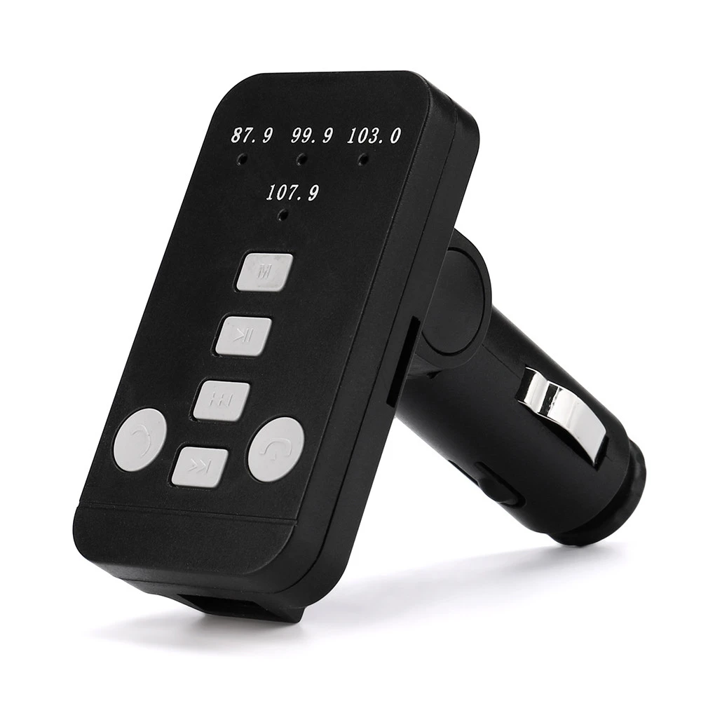 Bluetooth автомобильный fm передатчик беспроводной радио адаптер USB зарядное