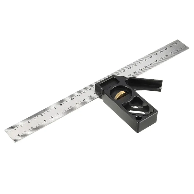 45 ° 90 угол скребок линейка Деревообработка линия скрап-датчик измерительный блок