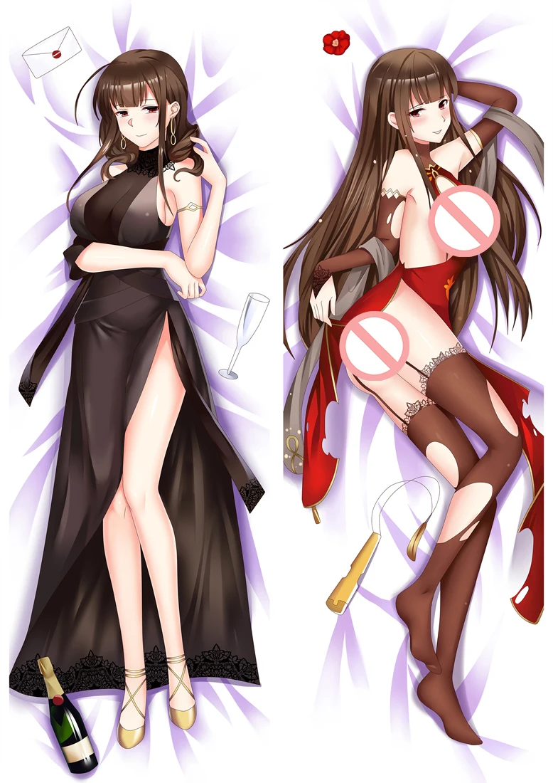 S13 Аниме Девушки спереди Dakimakura Чехол персонажи DSR50& hk416 подушку Чехол Suomi& WA2000 обнимает тело наволочка - Цвет: S13