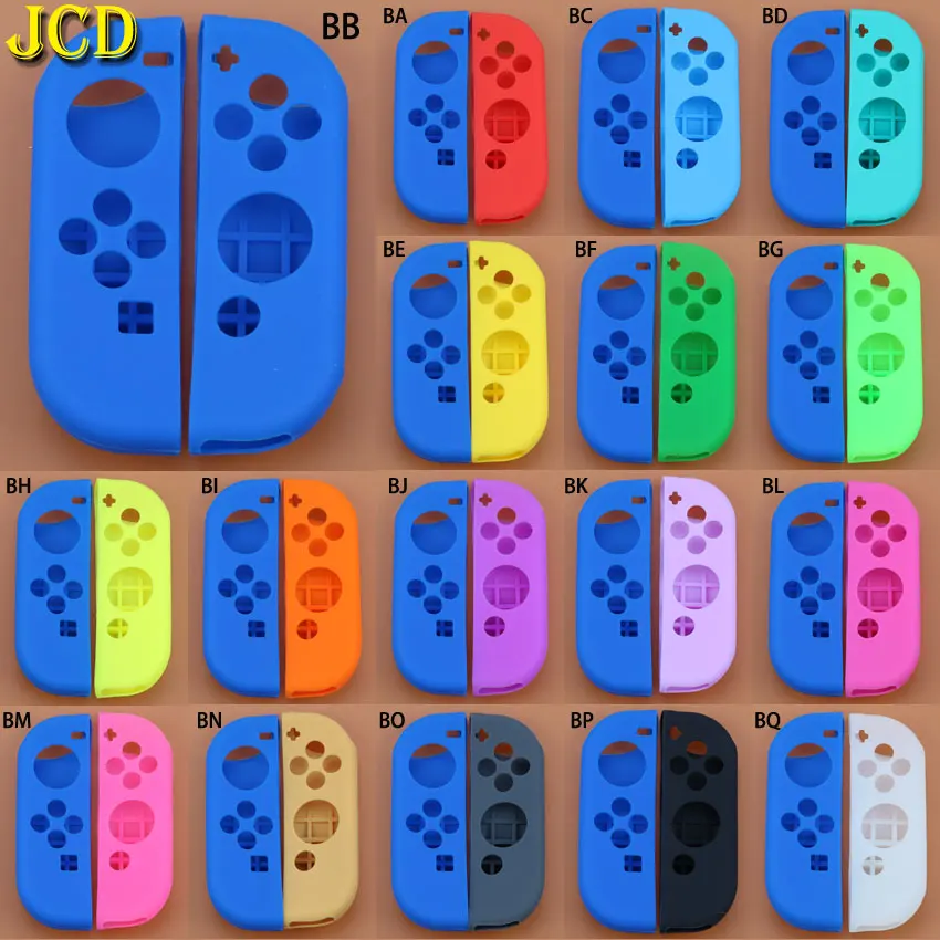 Мягкий защитный силиконовый чехол JCD для переключателя NS Joy Con корпуса NAND