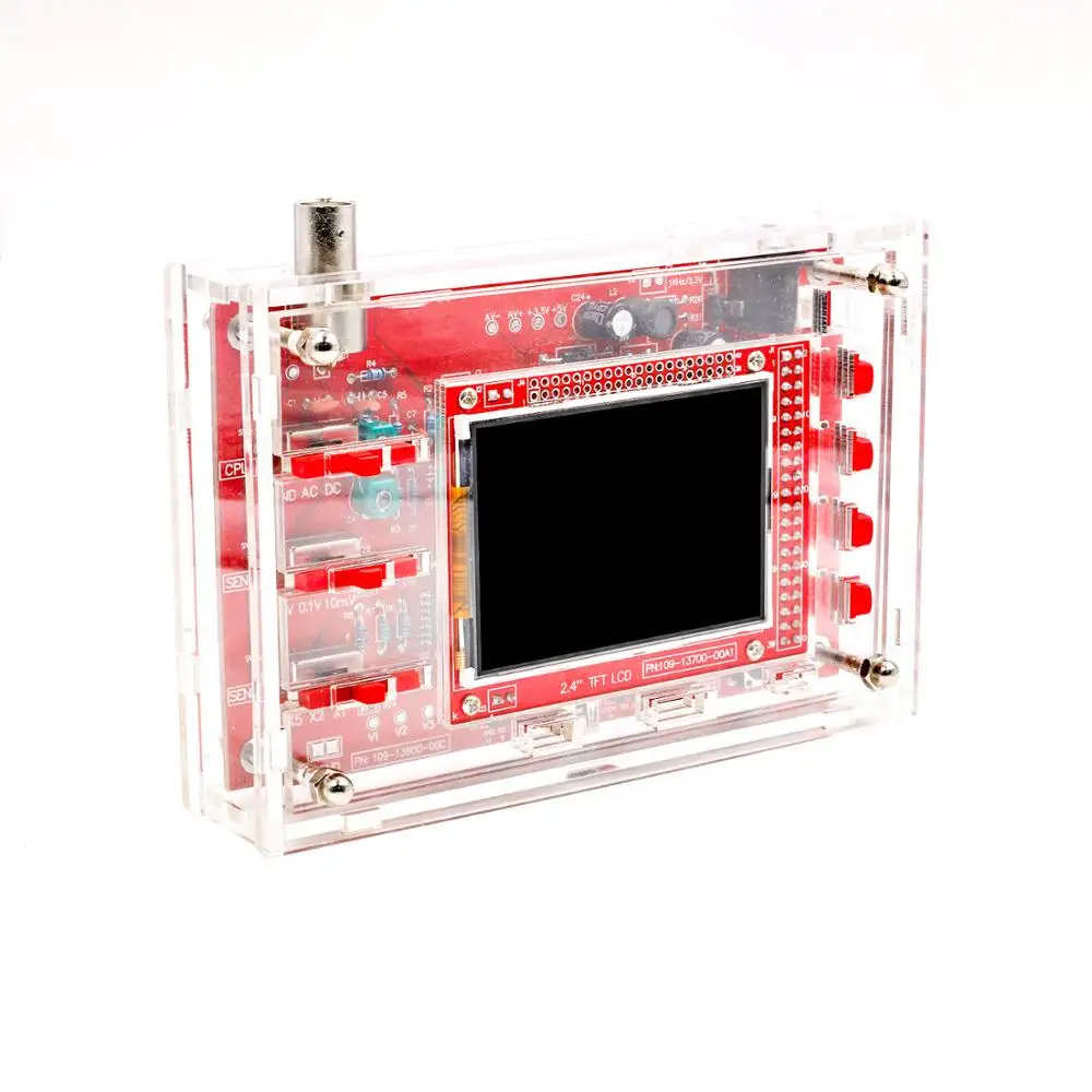 Полный Собранный DSO138 2," TFT карманный цифровой осциллограф комплект diy части ручной+ старая версия крышка оболочки