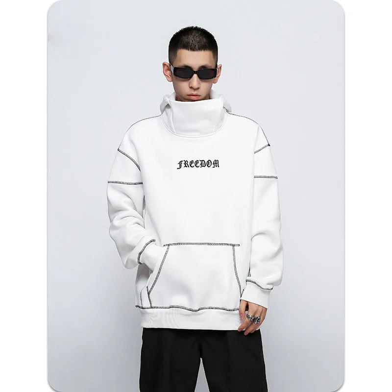 

Толстый свитер 22ss, Мужская одежда, ведущая модная толстовка, худи, пуловеры простого дизайна